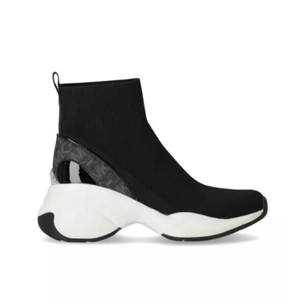 Michael Kors Black and White Women's Sock Sneakers
